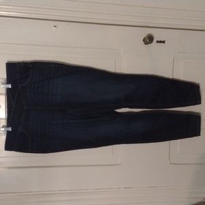 Darkwash Pull-On Jeans